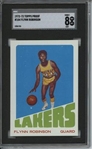 1972 Topps #104 Flynn Robinson 9 card progressive proof.